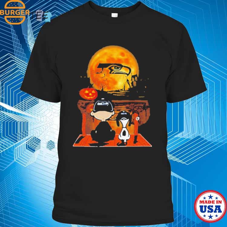 Let'S Play Football Together Snoopy Seattle Seahawks Shirt