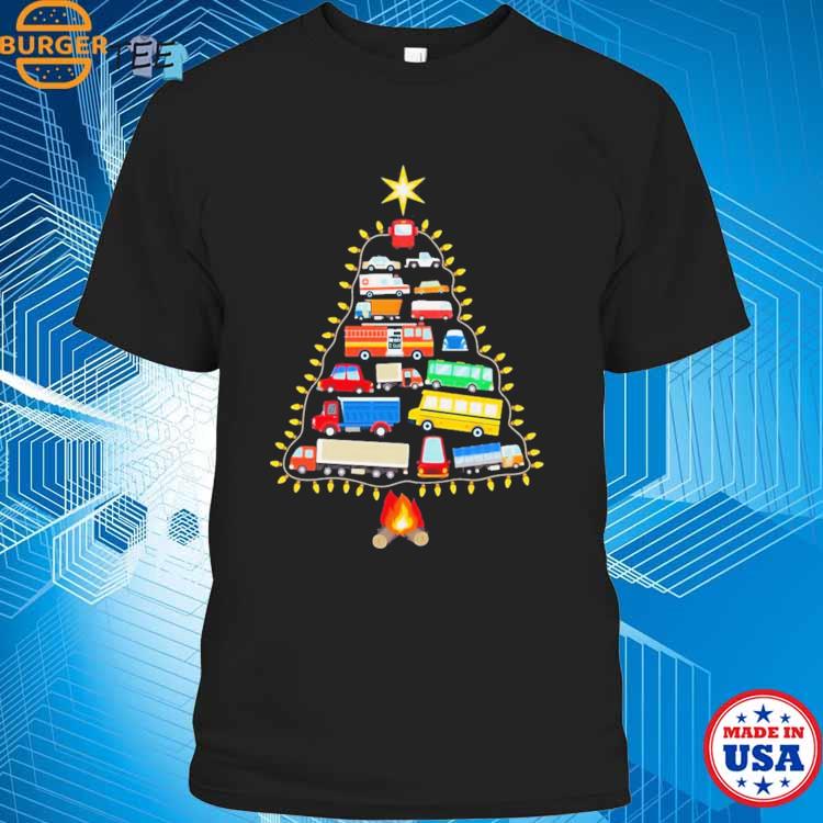 Vehicle Christmas Tree Delight T-shirt