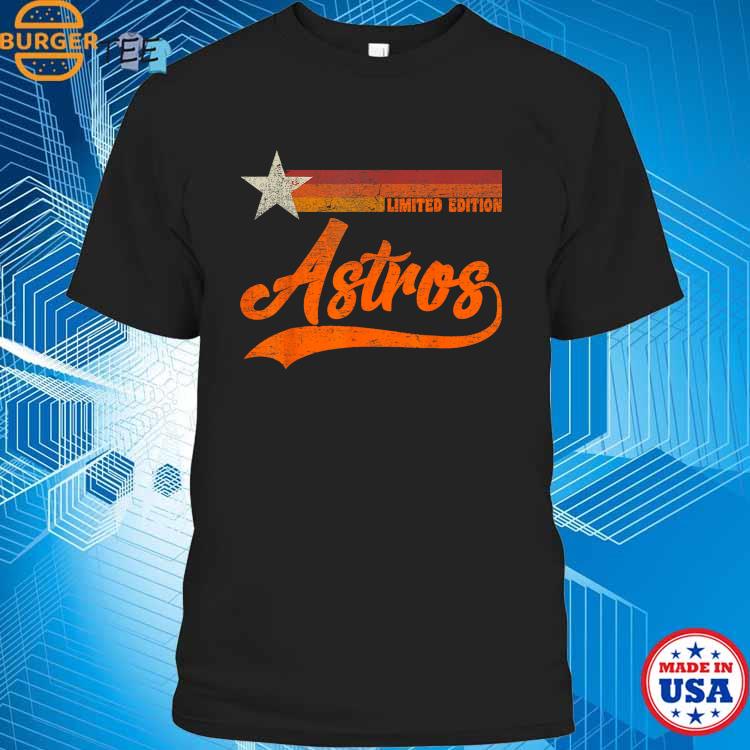  Vintage Astros Retro Style 70s 80s First Name T-Shirt