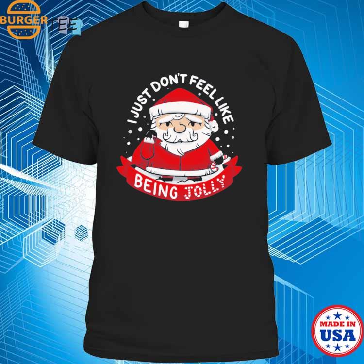 Not So Jolly Old Saint Nick Funny Sarcastic Christmas Essential T-shirt
