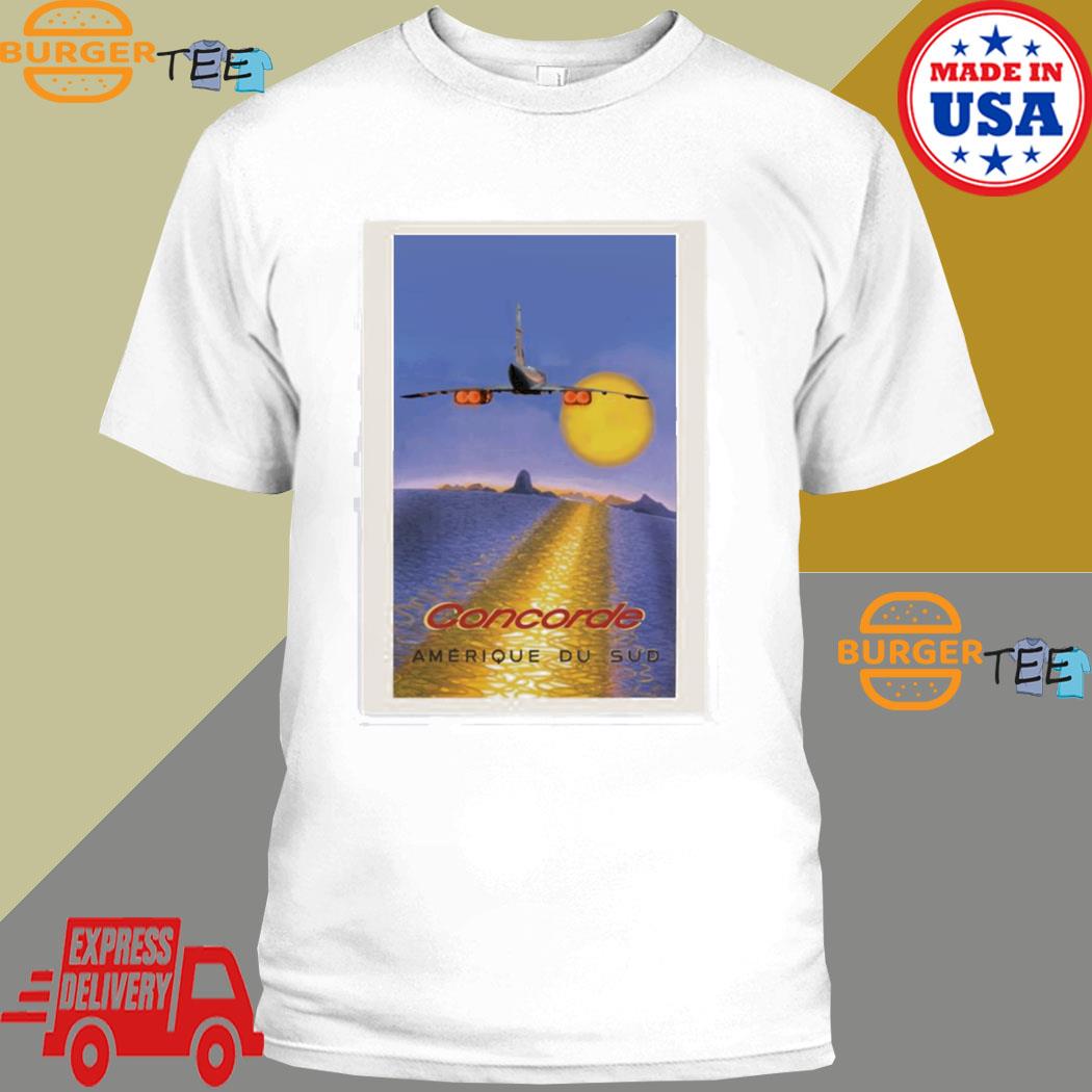 Official amerique Du Sud Concorde T-shirt