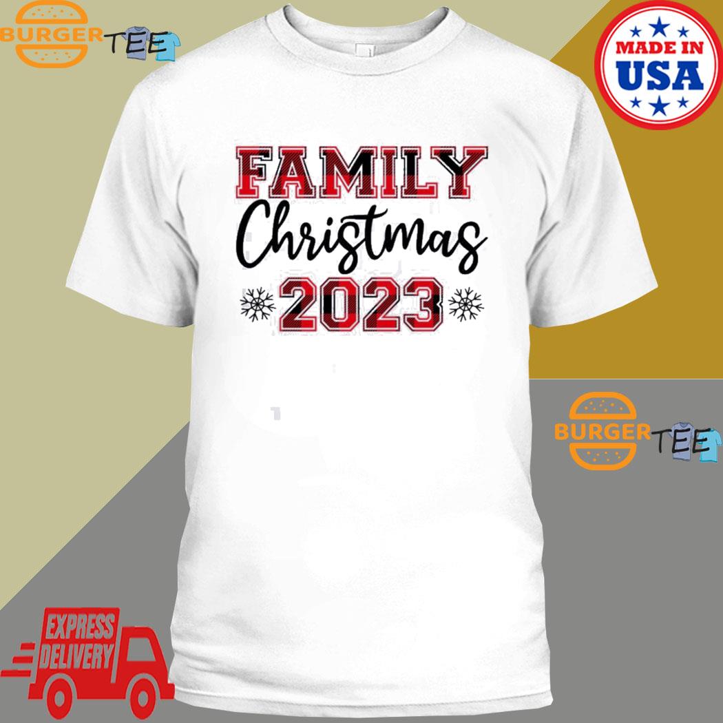 Official family Christmas 2023 T-shirt