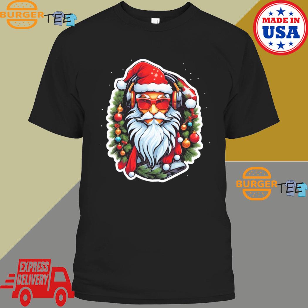 Official santa Dj Merry Christmas T-shirt