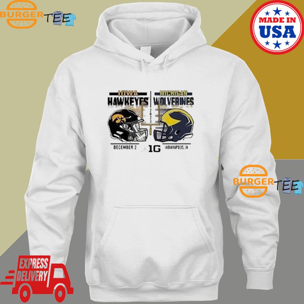 Iowa Hawkeyes Vs Michigan Wolverines 2023 B1g Football Championship T ...