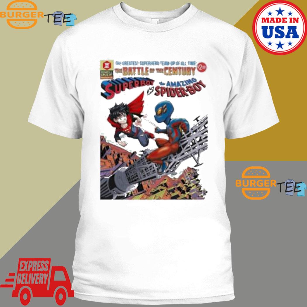 Battle Of The Century Superboy Vs Superboy The Amazing T-shirt