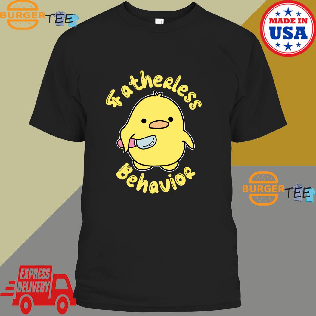 Fatherless Behavior Knife Duck T-Shirt