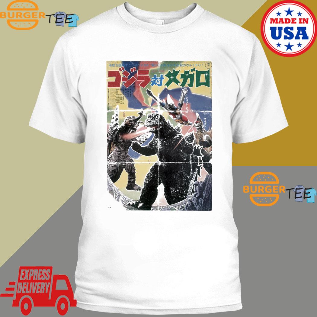 Nostalgia Showa Era Godzilla vs. Megalon T-Shirt