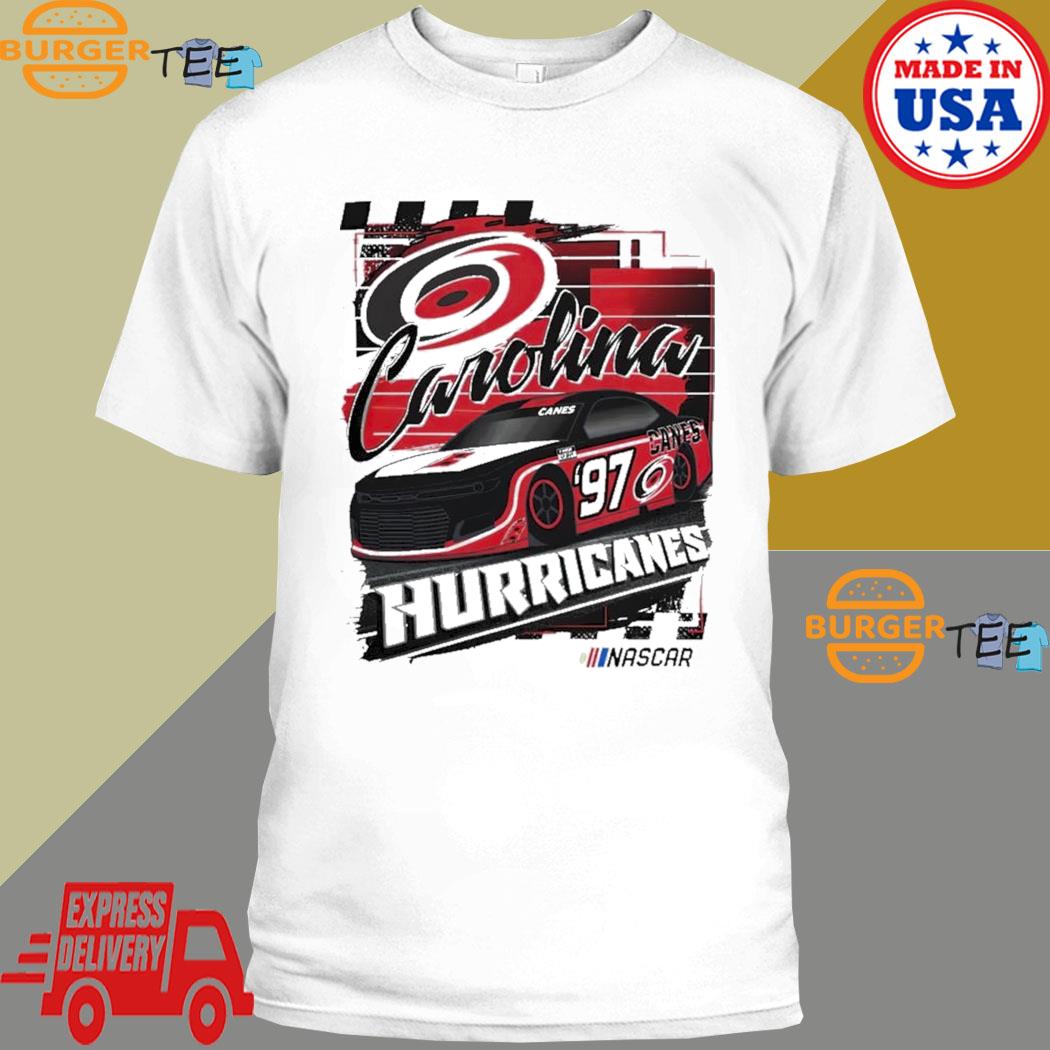 Carolina Hurricanes Checkered Flag Nascar 24 T-Shirt