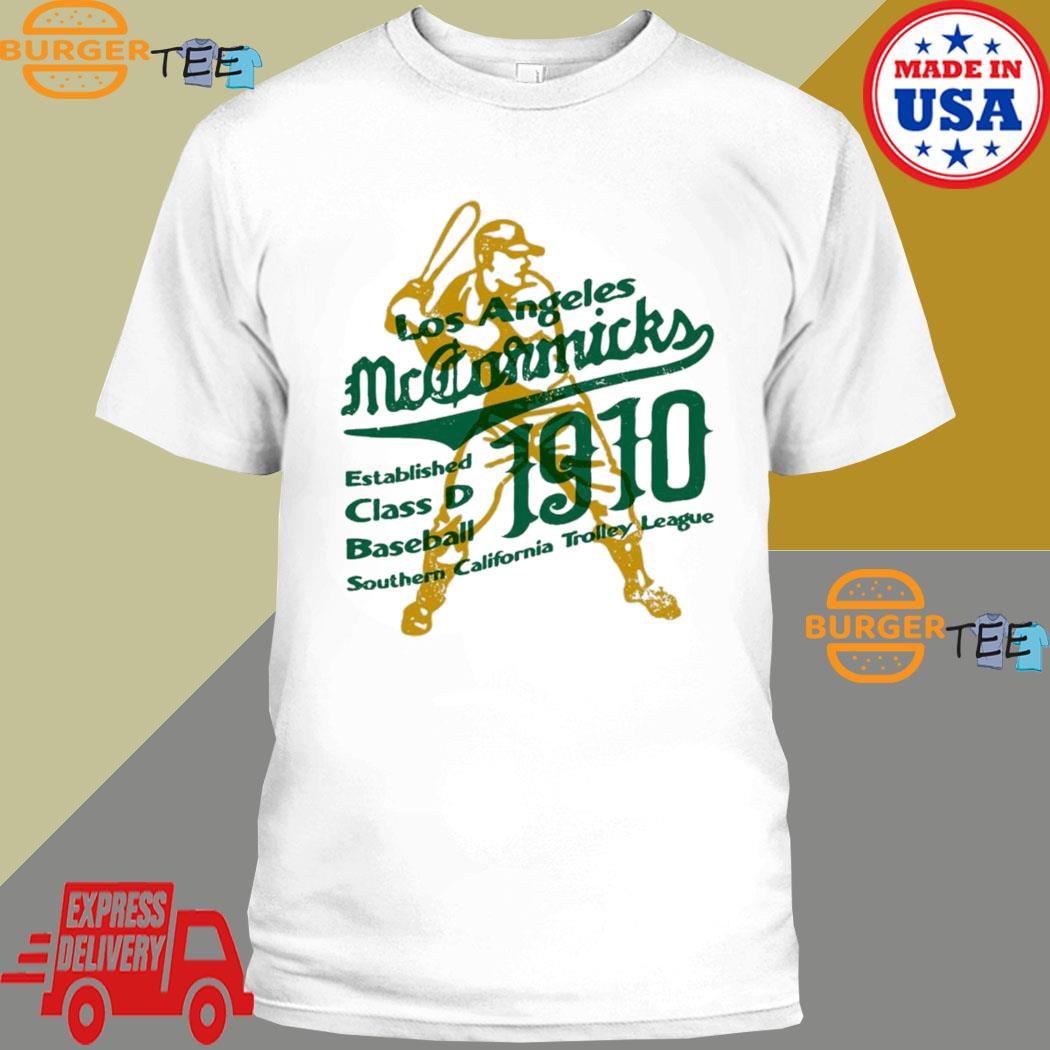 Los Angeles McCormick's California Vintage Defunct Baseball Teams T-shirt