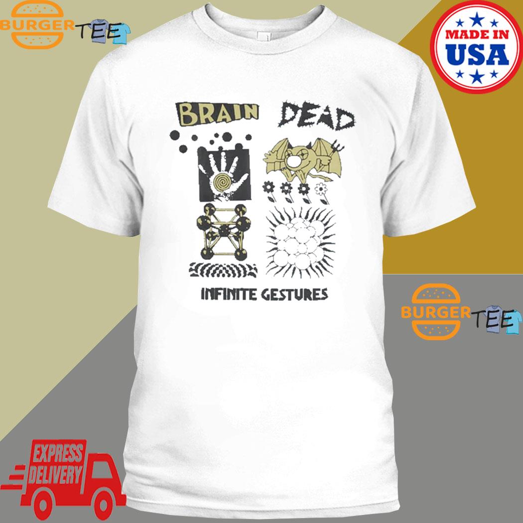 Official Brain Dead Infinite Gestures T-shirt