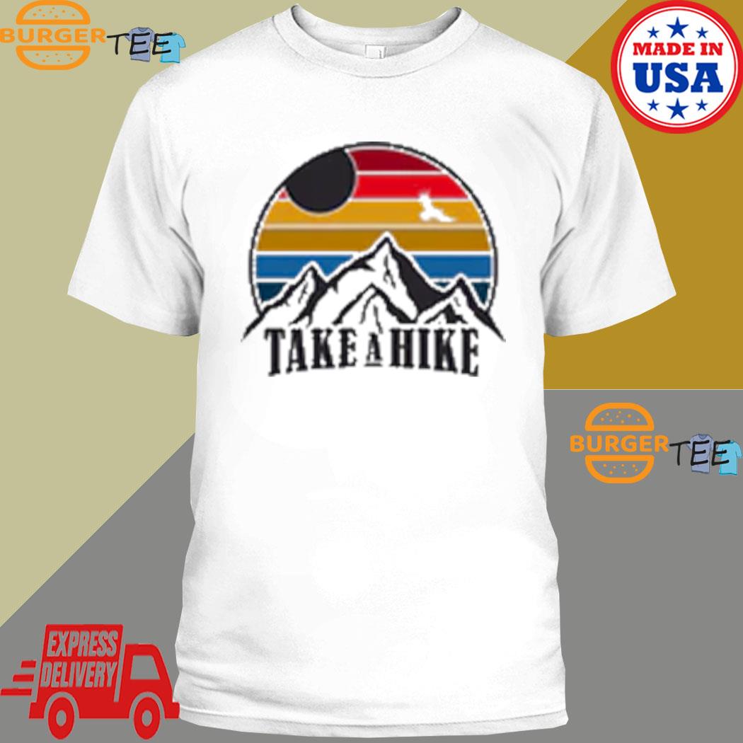 Take A Hike Mountain Vintage Logo T-shirt