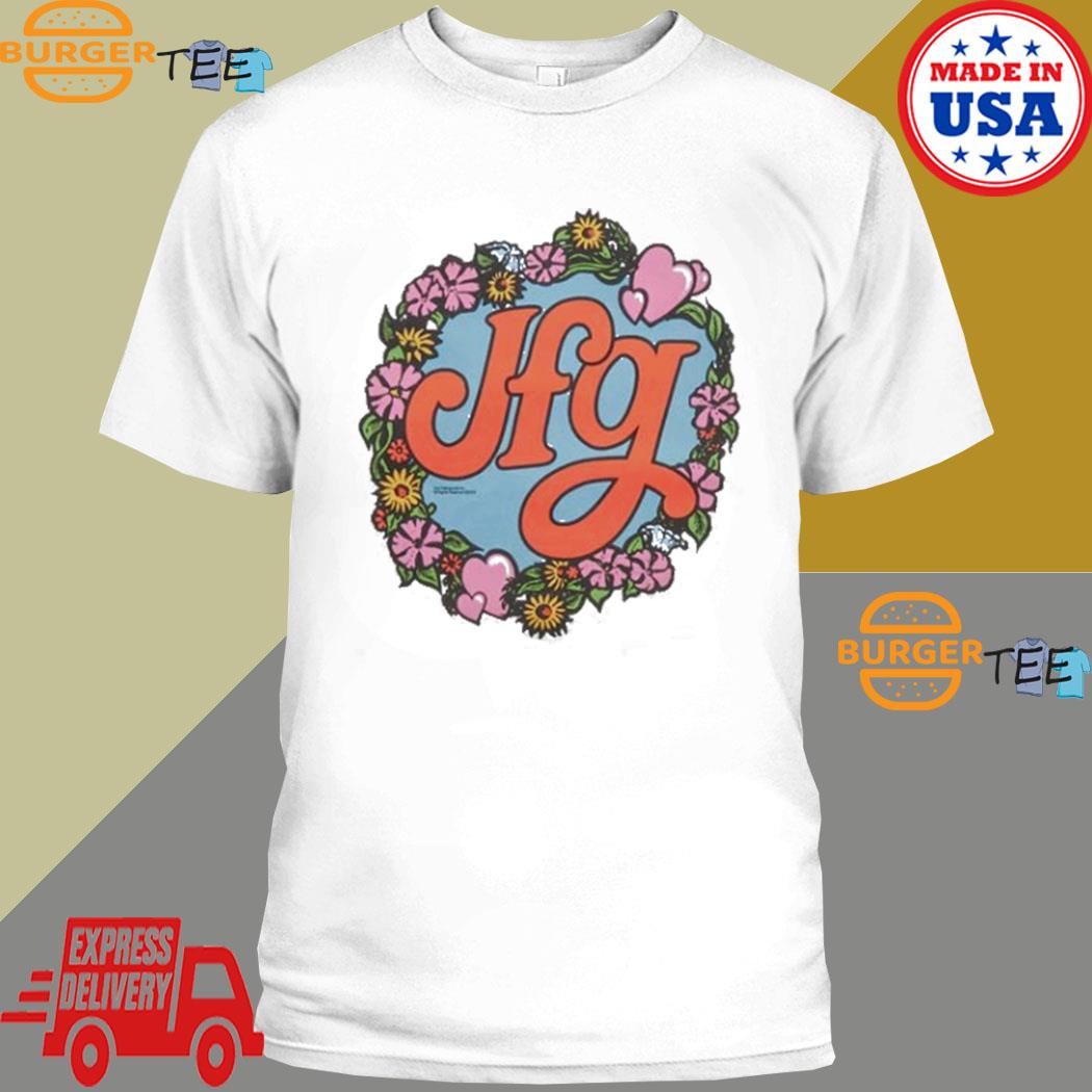 Garden life logo jfg wreath T-shirt