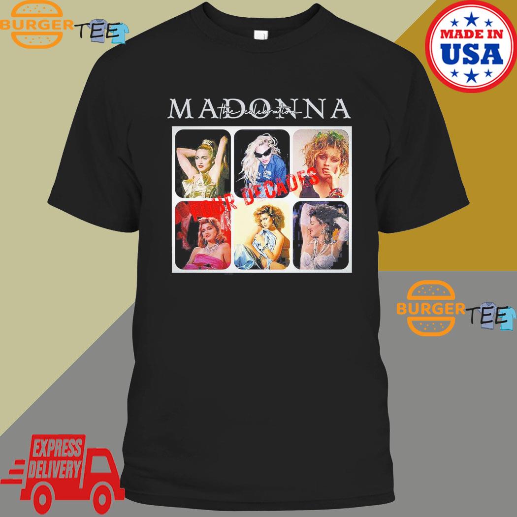 Madonna The Celebration Four Decades T-shirt